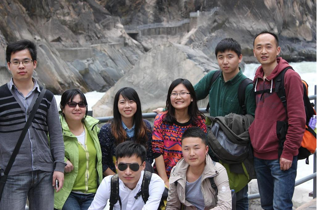 美麗的香格里拉，留下我的笑容與你常相伴